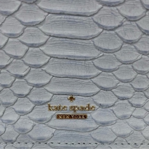 KATE SPADE Clinton Street Python Shoulder Bag with RARE wallet - Picture 7 of 12